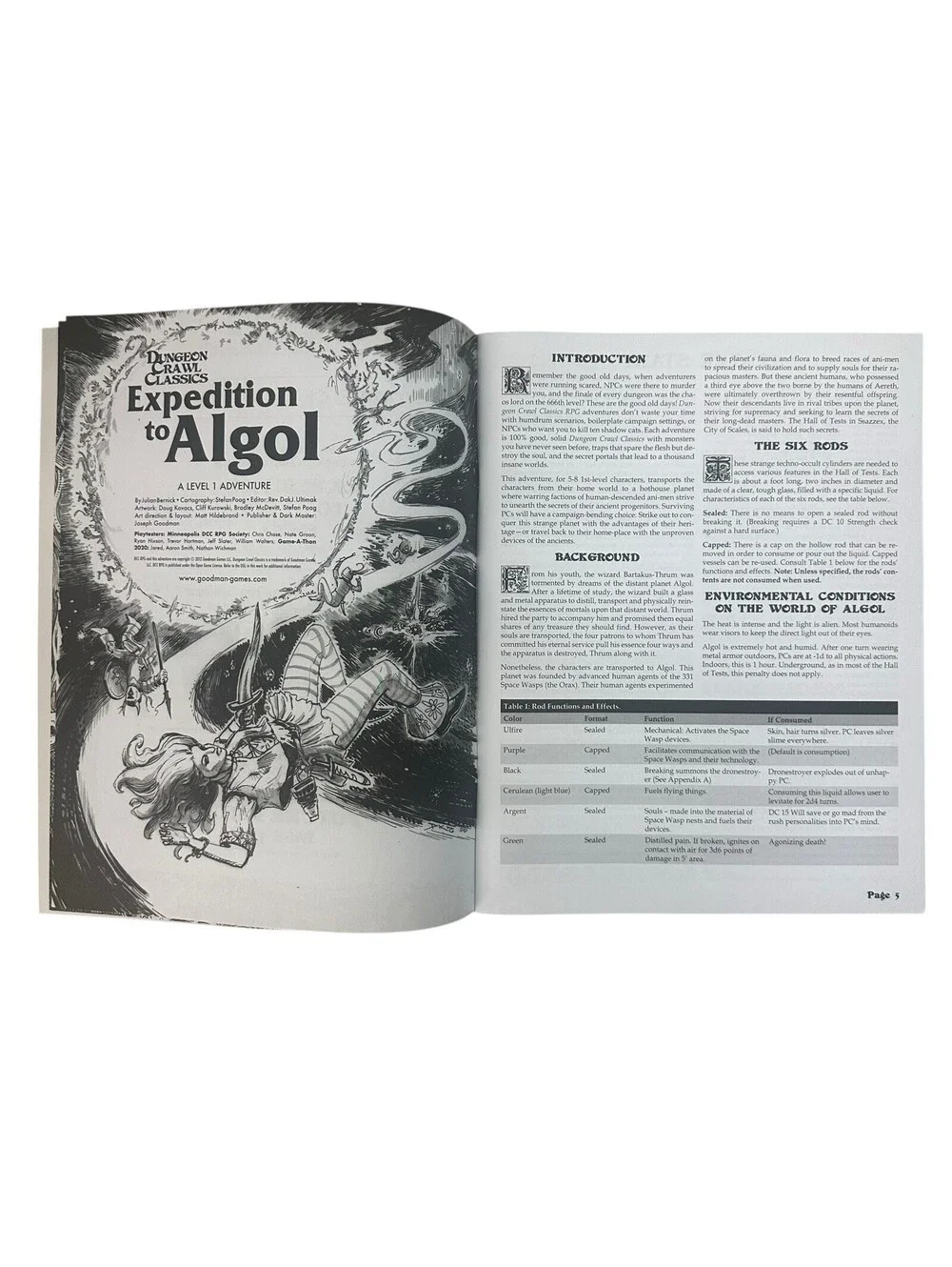 Goodman DCC RPG DCC Day 2020 - Adventure Pack EX